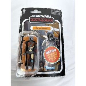 New Star Wars Mandalorian Action Figure Kenner Retro Collection